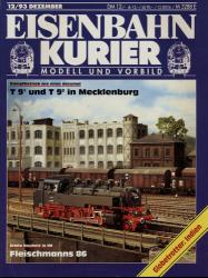 Eisenbahn-Kurier Heft Nr. 12/93 (Dezember 1993)
