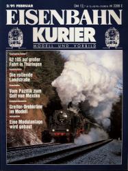 Eisenbahn-Kurier Heft Nr. 2/91 (Februar 1991)