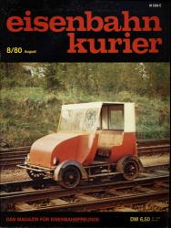 Eisenbahn-Kurier Heft Nr. 8/80 (August 1980)