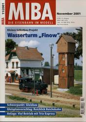 MIBA. Die Eisenbahn im Modell Heft 11/2001 (November 2001): Wasserturm 
