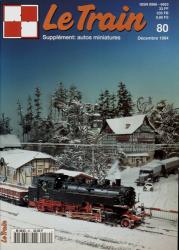 Le Train (supplément: autos miniatures) no. 80 (Décembre 1994)