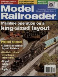 Model Railroader Magazine, December 2004: Mainline operation on a king-sized layout