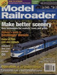 Model Railroader Magazine, November 2005: Make better scenery. New techniques for realistic trees and grass
