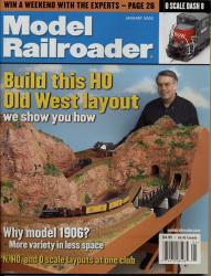 Model Railroader Magazine, January 2002: Build this H0 Old West layout. We show you how