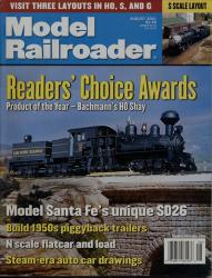 Model Railroader Magazine, August 2001: Reader's Choice Awards. Product of the year - Bachmann's H0 Shay