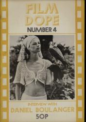 Film Dope No. 4 (March 1974): Interview with Daniel Boulanger