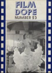 Film Dope No. 23 (September 1981)