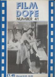 Film Dope No. 41 (March 1989)