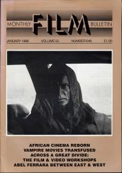 Monthly Film Bulletin No. 648 / January 1988 (vol. 55)