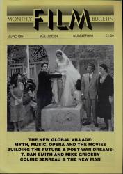 Monthly Film Bulletin No. 641 / June 1987 (vol. 54)