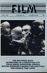 Monthly Film Bulletin No. 629 / June 1986 (vol. 53)