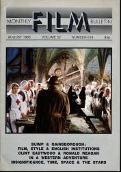 Monthly Film Bulletin No. 619 / August 1985 (vol. 52)