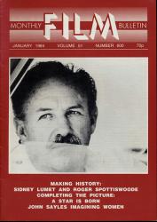 Monthly Film Bulletin No. 600 / January 1984 (vol. 51)
