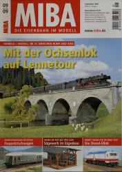 MIBA. Die Eisenbahn im Modell Heft 9/2009: Mit der Ochsenlok auf Lennetour. Vorbild + Modell: BR 41 zwischen Ruhr und Sieg