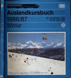 Auslandskursbuch Winter 1986/87