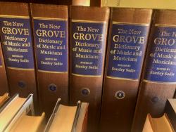 The New GROVE Dictionary of Music and Musicians. 20 vol. (= compl. edition)