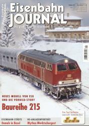 Eisenbahn Journal Heft 2/2011: Baureihe 215: Neues Modell von ESU und die Vorbildstory