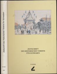 Zeitschrift des Historischen Vereins für Schwaben: 95. Band 2002