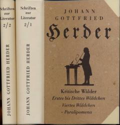 Kritische Wälder. 2 Bde. (= kompl. Edition)