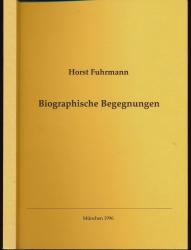 Biographische Begegnungen