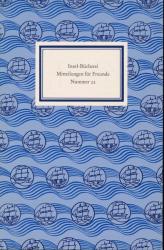 Insel-Bücherei. Mitteilungen für Freunde Nr. 22