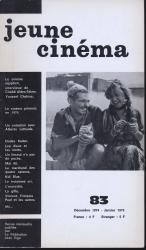 jeune cinéma no. 83 (Décembre 1974 - Janvier 1975)