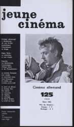 jeune cinéma no. 125 (Mars 1980): Cinéma Allemand