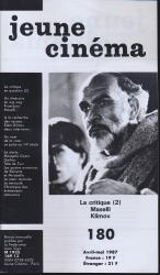 jeune cinéma no. 180 (Avril-Mai 1987): La critique (2), Maselli, Klimov