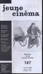jeune cinéma no. 187 (Avril-Mai 1988): Wenders, Varda, George Dandin
