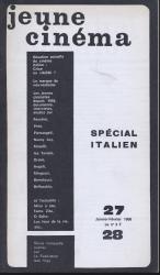 jeune cinéma no. 27-28 (Janvier-Février 1968)