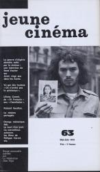 jeune cinéma no. 63 (Mai-Juin 1972)