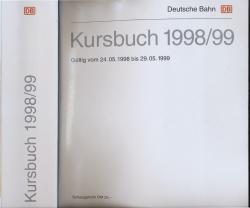 Deutsche Bahn: Kursbuch 1998/99, gültig vom 24.05.1998 bis 29.05.1999