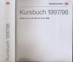 Deutsche Bahn: Kursbuch 1997/98, gültig vom 01.06.1997 bis 23.05.1998