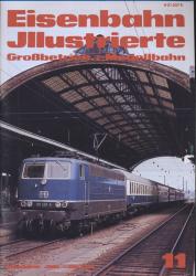 Eisenbahn Illustrierte Großbetrieb   Modellbahn Heft 11/1981 (November 1979)