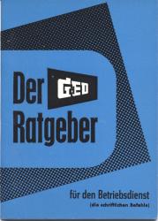 Der GdED-Ratgeber für den Betriebsdienst (die schriftlichen Befehle)