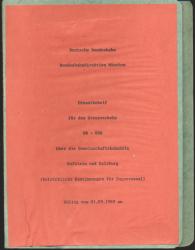 Dienstbehelf für den Grenzverkehr DB-ÖBB über die Gemeinschaftsbahnhöfe Kufstein und Salzburg (betriebliche Bestimmungen für Zugpersonal). Gültig vom 01.09.1989 an