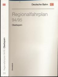 Regionalfahrplan Oberbayern 1994/95, gültig vom 29.05.1994 bis 27.05.1995