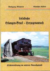 Lokalbahn Erlangen-Bruck - Herzogenaurach. Schienenstrang im unteren Aurachgrund