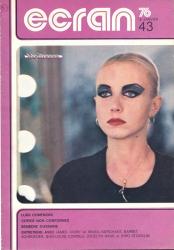 Ecran no. 43 (Janvier '76): Luigi Comencini. Copies non conformes. Sembene Ousmane. Entrtiens avec: James Ivary et Ismail Merchant, Barbet Schroeder, Jean-Louis Comolli, Jocelyn Saab et Jorg Stocklin