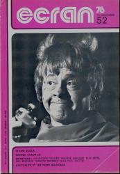 Ecran no. 52 (Novembre '76): Ettore Scola. George Cukor (2). Entretiens: Les sœurs rouges, Philippe Nahoun, Elio Petri, Mel Brooks, Francis Reusser, Jean-Paul Sartre. L'actualité et les  films nouveaux