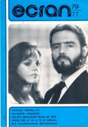 Ecran no. 77 (Février '79): Michael Powell (III). Raymond Bussieres. Lex dix meilleurs films de 1978. Index des no. 65 à 75 d'Ecran. Dix filmographies detachables