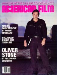 American Film. Magazine of the Film and Television Arts, December 1987: Cover story: Oliver Stone by Alexander Cockburne