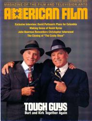 American Film. Magazine of the Film and Television Arts, October 1986: Cover story: Tough Guys. Burt and Kirk together again