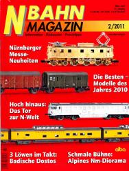 NBahn Magazin Heft 2/2011 März/April: Die Besten - Modelle des Jahres 2010 u.a.