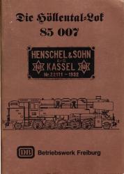 Die Höllental-Lok 85 007. Zur Übergabe der Lok 85 007 an die Stadt Freiburg nach ihrer Instandsetzung durch das Kameradschaftswerk Lokpersonal beim Betriebswerk Freiburg