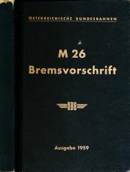 M 26 Bremsvorschrift. Ausgabe 1959