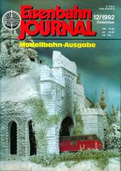 Eisenbahn Journal Modellbahn-Ausgabe Heft 12/1992 (Dezember 1992)