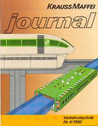 Krauss-Maffei Journal Verkehrstechnik Heft Nr. 4/1982
