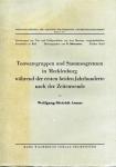 Tonwaregruppen und Stammesgrenzen in Mecklenburg während der ersten beiden Jahrhunderte nach der Zeitenwende