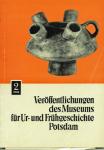 Veröffentlichungen des Museums für Ur- und Frühgeschichte Potsdam. Hier: Heft 2/1963